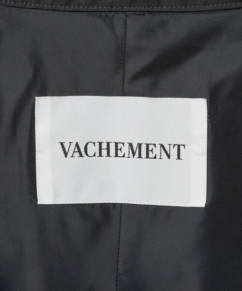 VACHEMENT(ヴァシュモン)の「<VACHEMENT>フード タフタ モッズコート(モッズコート・レディース・ダークグレー・FREE)」の16枚目の写真