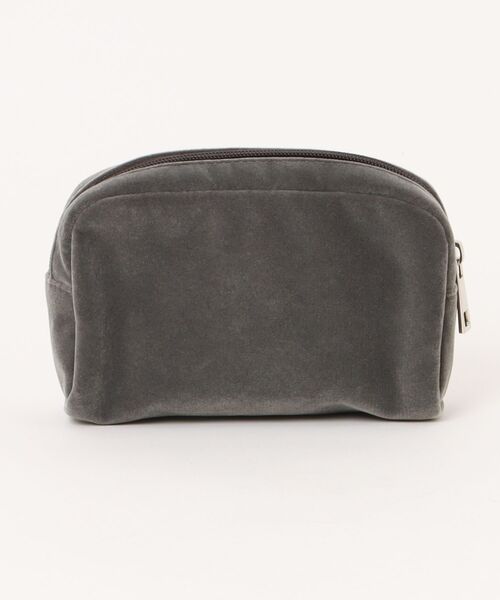 LAZY SUSAN(レイジースーザン)の「ポーチ アジョリーベロア(ポーチ・レディース・ピンク/グレー・FREE)」の3枚目の写真