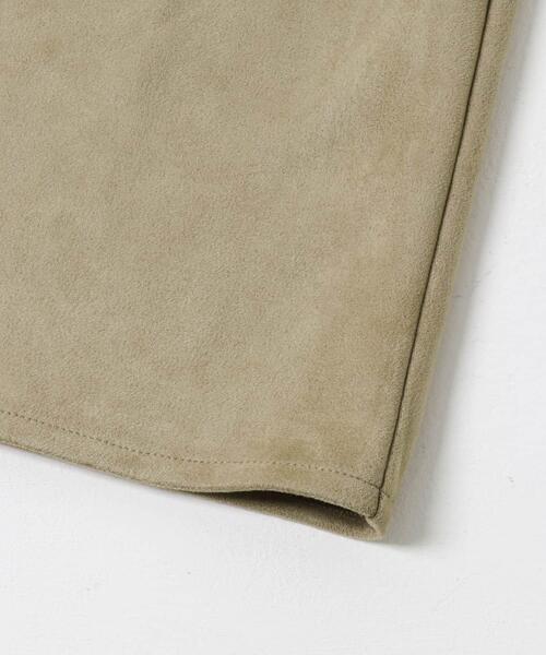 ITEMS URBANRESEARCH（アイテムズ アーバンリサーチ）の「『静電気防止』フェイクスエードジャンスカ（ワンピース・レディース・ブラウン/モカ・FREE）」の6枚目の写真