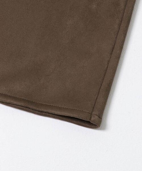 ITEMS URBANRESEARCH（アイテムズ アーバンリサーチ）の「『静電気防止』フェイクスエードジャンスカ（ワンピース・レディース・ブラウン/モカ・FREE）」の18枚目の写真