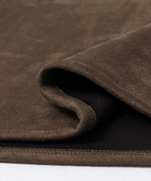 ITEMS URBANRESEARCH（アイテムズ アーバンリサーチ）の「『静電気防止』フェイクスエードジャンスカ（ワンピース・レディース・ブラウン/モカ・FREE）」の21枚目の写真