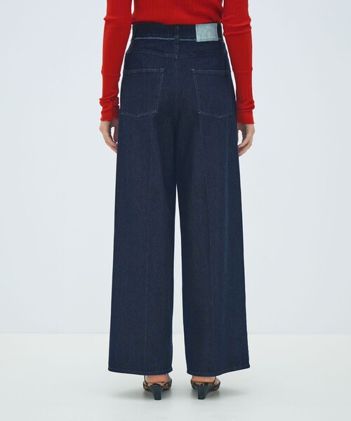 セール】ハードツイストデニム ワイドパンツ（デニムパンツ）｜MACPHEE