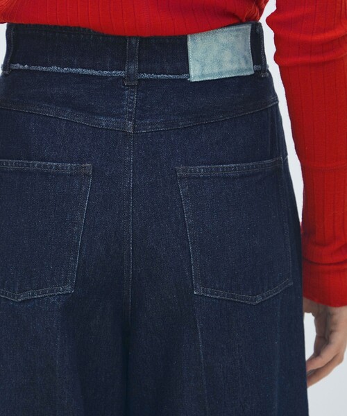 セール】ハードツイストデニム ワイドパンツ（デニムパンツ）｜MACPHEE