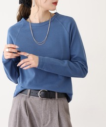 OMNES | ストレッチジャガード クルーネック長袖Tシャツ(Tシャツ/カットソー)