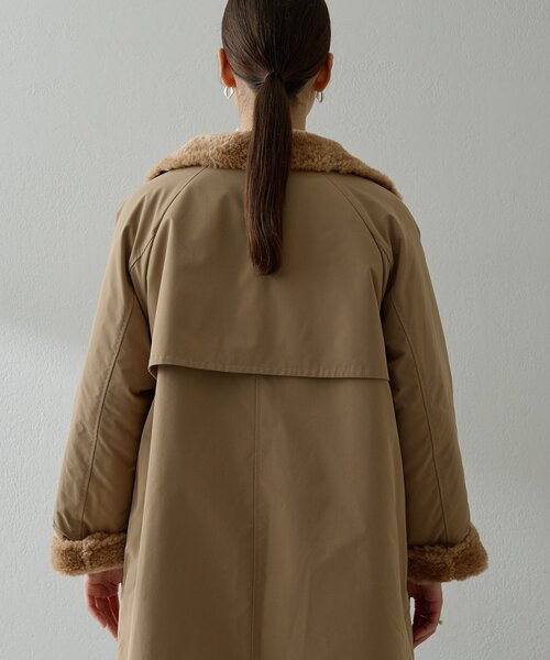 リバーシブルボアコート（その他アウター）｜Whim Gazette（ウィム