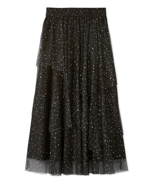 FURFUR（ファーファー）の「ラメチュールスカート（スカート・レディース・ホワイト/ブラック/ライトブルー・F）」の16枚目の写真