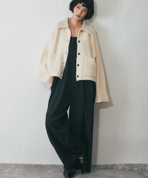 アルアバイル　2024ss ほぼ未使用　カーディガン　アウター trim_ofalv_itema0a70c5611da11e