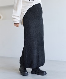 Rosemadame(ローズマダム)の微シャギーニットスカート(マタニティ〜産後)妊婦服 産前・産後対応(マタニティウェア/グッズ)