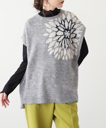 BARNDOOR（バーンドア）の「ダリア ジャカード ベスト（ベスト）」