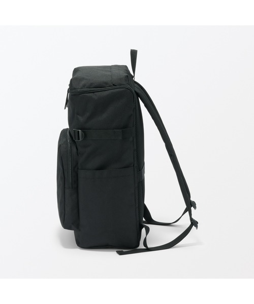 無印良品（ムジルシリョウヒン）の「肩の負担を軽くする　撥水上から開くリュックサック（バックパック/リュック・レディース・ブラック/ダークベージュ・FREE）」の6枚目の写真