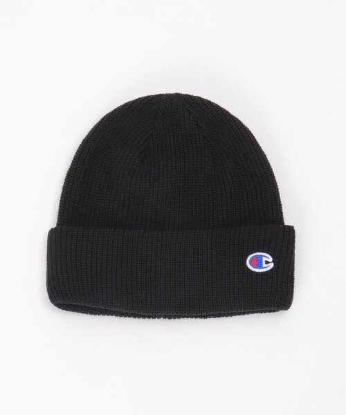 Champion(チャンピオン)の「Champion チャンピオン ニットワッチ(ニットキャップ/ビーニー・メンズ・ブラック/カーキ/杢グレー・FREE)」の4枚目の写真