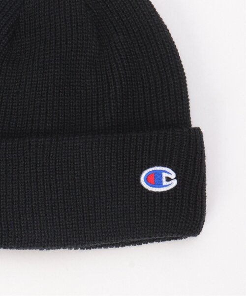 Champion(チャンピオン)の「Champion チャンピオン ニットワッチ(ニットキャップ/ビーニー・メンズ・ブラック/カーキ/杢グレー・FREE)」の6枚目の写真
