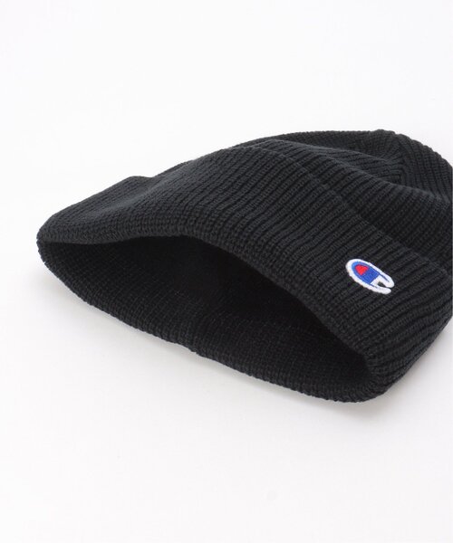 Champion(チャンピオン)の「Champion チャンピオン ニットワッチ(ニットキャップ/ビーニー・メンズ・ブラック/カーキ/杢グレー・FREE)」の8枚目の写真