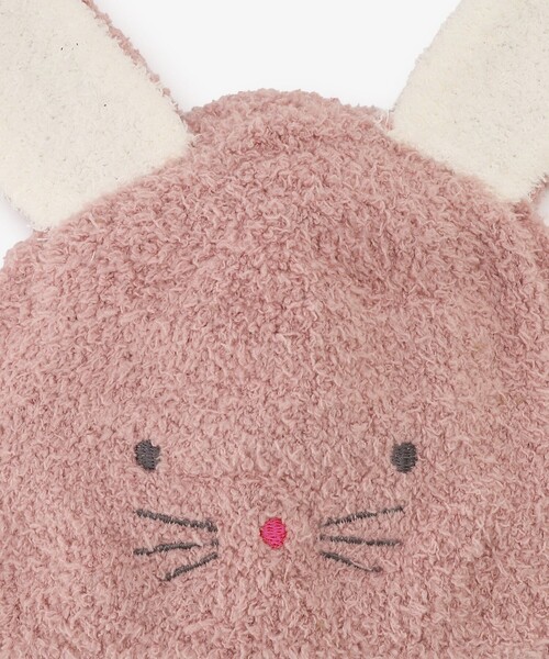 Afternoon Tea（アフタヌーンティー）の「うさぎニット帽子（その他ベビー用品・キッズ・ピンク・ONE SIZE）」の4枚目の写真