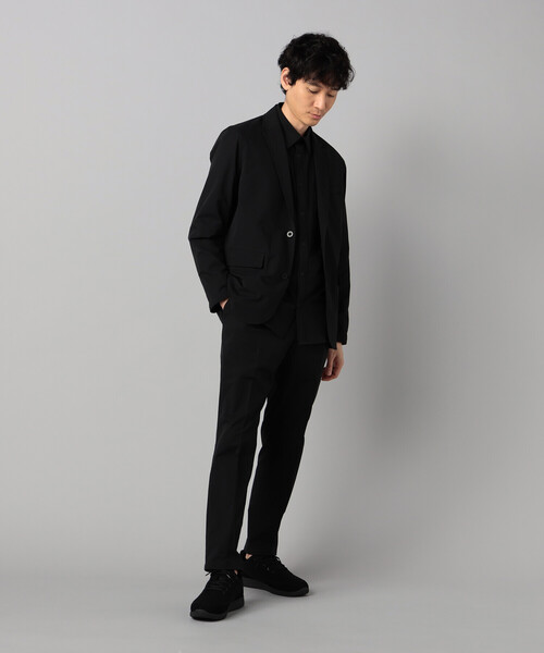 COMME CA MEN（コムサメン）の「【COMME CA MEN BLACK】【セットアップ対応】4WAYテック ジャケット（テーラードジャケット・メンズ・ブラック・M/L）」の4枚目の写真