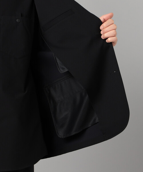 COMME CA MEN（コムサメン）の「【COMME CA MEN BLACK】【セットアップ対応】4WAYテック ジャケット（テーラードジャケット・メンズ・ブラック・M/L）」の15枚目の写真
