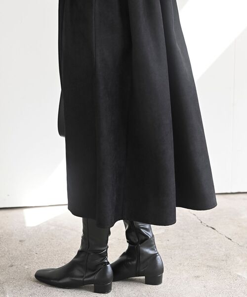 Vネックシャーリングワンピース（ワンピース）｜rps（アールピーエス