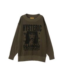 HYSTERIC GLAMOUR | THE ILLUSTRATED WOMAN セーター(ニット/セーター)