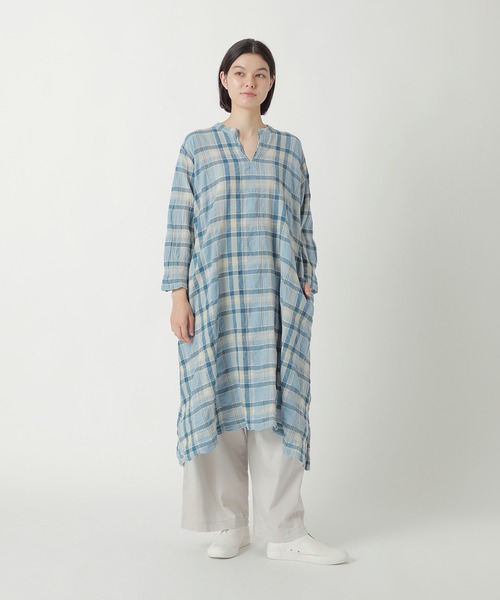 セール】シュリンクチェック / ワンピース / P（ワンピース