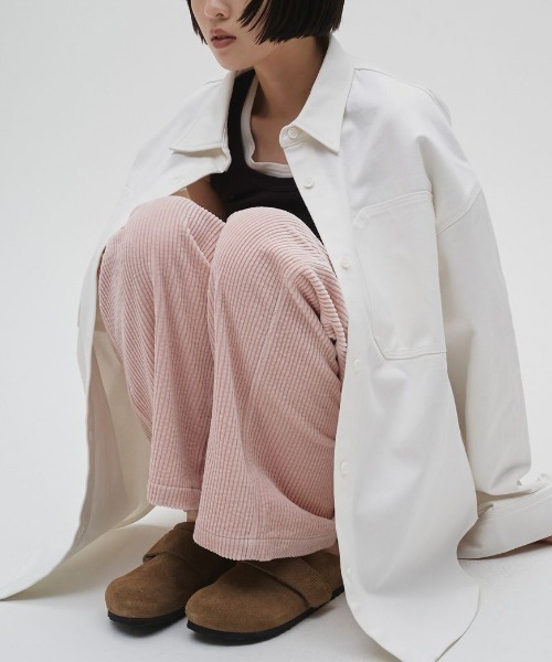 TODAYFUL（トゥデイフル）の「TODAYFUL　Chunky Corduroy Pants チャンキーコーデュロイパンツ/12610703（その他パンツ・レディース・ベビーピンク・36）」の3枚目の写真