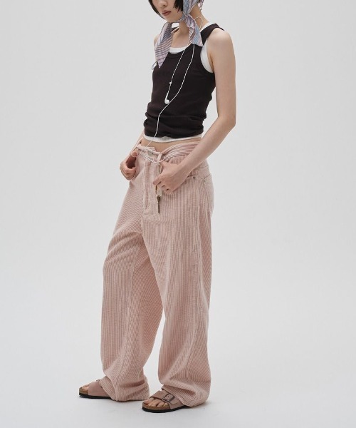 TODAYFUL（トゥデイフル）の「TODAYFUL　Chunky Corduroy Pants チャンキーコーデュロイパンツ/12610703（その他パンツ・レディース・ベビーピンク・36）」の2枚目の写真