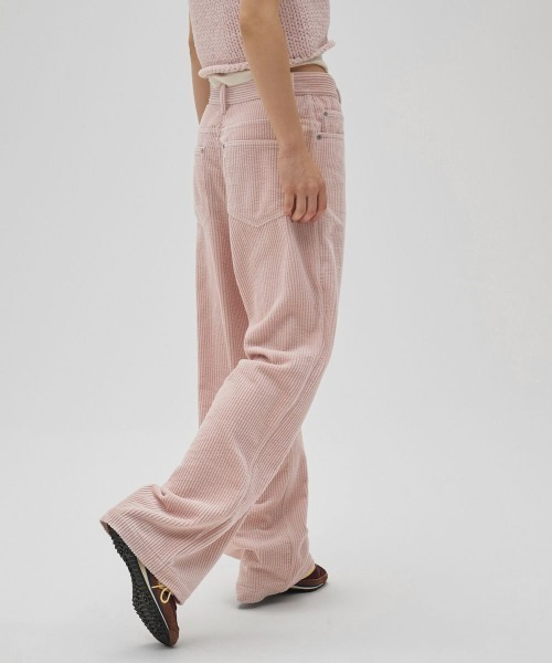 TODAYFUL（トゥデイフル）の「TODAYFUL　Chunky Corduroy Pants チャンキーコーデュロイパンツ/12610703（その他パンツ・レディース・ベビーピンク・36）」の10枚目の写真