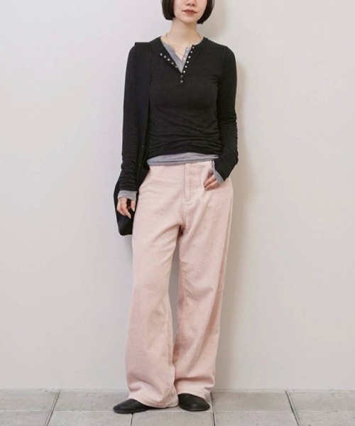 TODAYFUL（トゥデイフル）の「TODAYFUL　Chunky Corduroy Pants チャンキーコーデュロイパンツ/12610703（その他パンツ・レディース・ベビーピンク・36）」の16枚目の写真