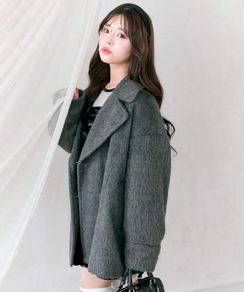 TwinkleCollection】シャギーコート（その他アウター）｜OLIVE des