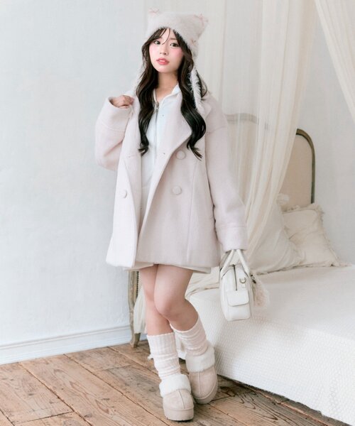 TwinkleCollection】シャギーコート（その他アウター）｜OLIVE des