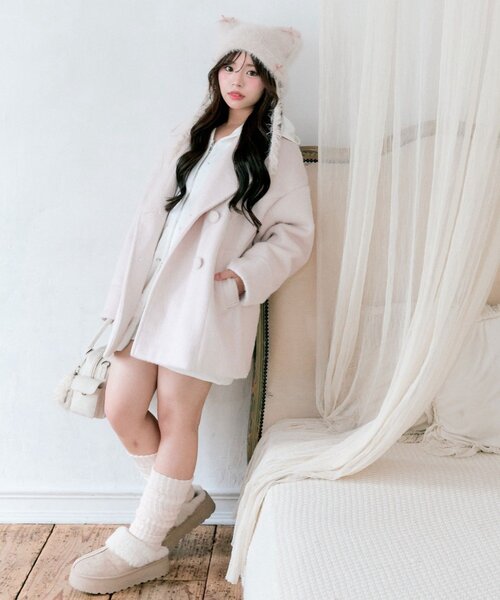 TwinkleCollection】シャギーコート（その他アウター）｜OLIVE des