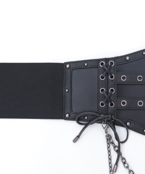 レースアップコルセットベルト（ベルト）｜NIBBLE POISON（ニブル