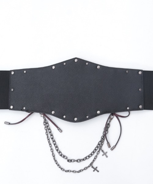 レースアップコルセットベルト（ベルト）｜NIBBLE POISON（ニブル