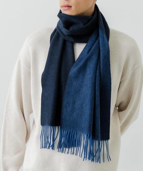 セール】ダブルフェイスカシミヤマフラー（マフラー）｜URBAN RESEARCH