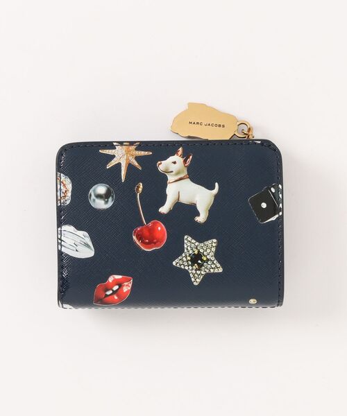 TRINKET PRINTED UTILITY SNAPSHOT MINI COMPACT WALLET/ザ