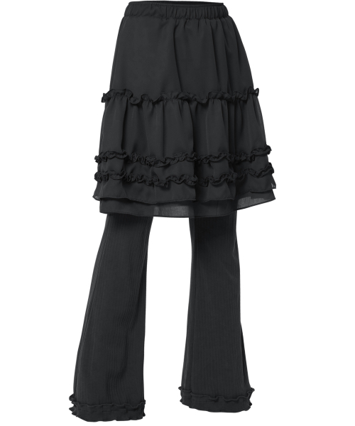 FLAREUP（フレアアップ）の「3-Layered Ruffle Skirt Pants (FL