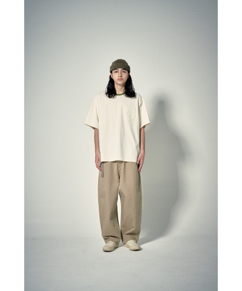HISHANDER（ヒズハンダー）の「BELTED WIDE CHINO PANTS [Beige]（その他パンツ・レディース・その他・2/3/1）」の8枚目の写真