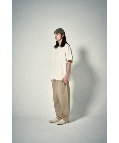 HISHANDER（ヒズハンダー）の「BELTED WIDE CHINO PANTS [Beige]（その他パンツ・レディース・その他・2/3/1）」の9枚目の写真