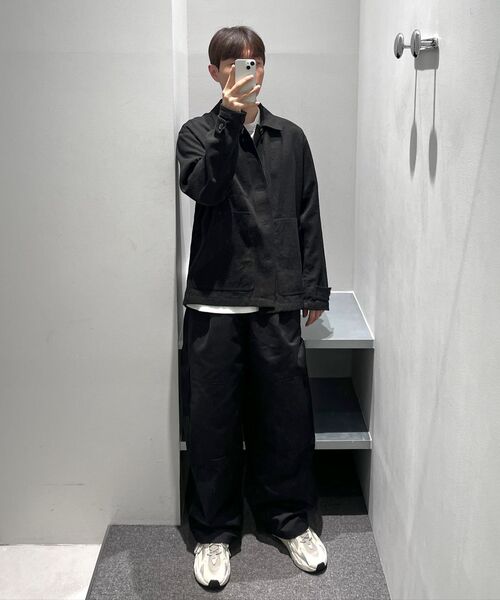 INSILENCE(インサイロンス)の「リネンフレンチワークジャケットBLACK(デニムジャケット・レディース・その他・SMALL/MEDIUM/LARGE)」の7枚目の写真