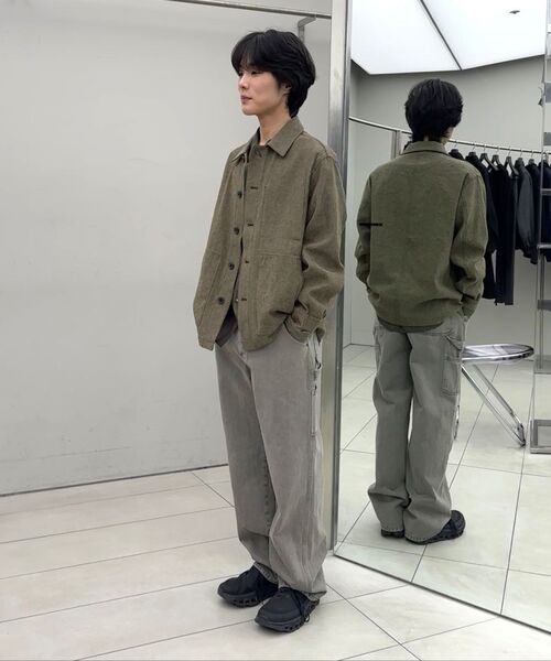 INSILENCE(インサイロンス)の「リネンフレンチワークジャケットBLACK(デニムジャケット・レディース・その他・SMALL/MEDIUM/LARGE)」の10枚目の写真