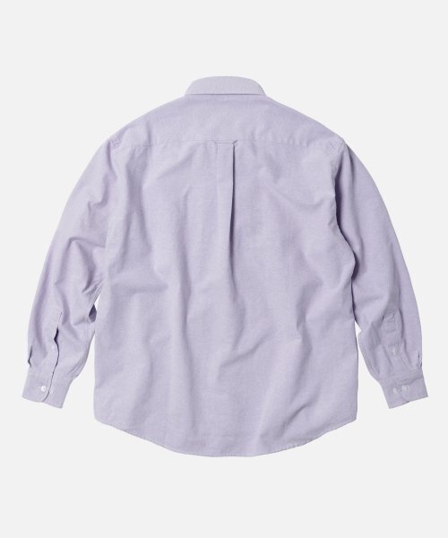 FRIZMWORKS(フリズムワークス)の「OG OXFORD OVERSIZED SHIRT _ PURPLE(シャツ/ブラウス・メンズ・その他・SMALL/MEDIUM/LARGE/X-LARGE)」の2枚目の写真