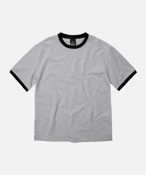 FRIZMWORKS(フリズムワークス)の「TERRY RINGER HALF TEE _ GRAY(Tシャツ/カットソー・メンズ・その他・MEDIUM/LARGE/SMALL/X-LARGE)」の1枚目の写真