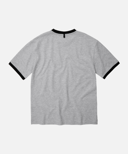 FRIZMWORKS(フリズムワークス)の「TERRY RINGER HALF TEE _ GRAY(Tシャツ/カットソー・メンズ・その他・MEDIUM/LARGE/SMALL/X-LARGE)」の2枚目の写真