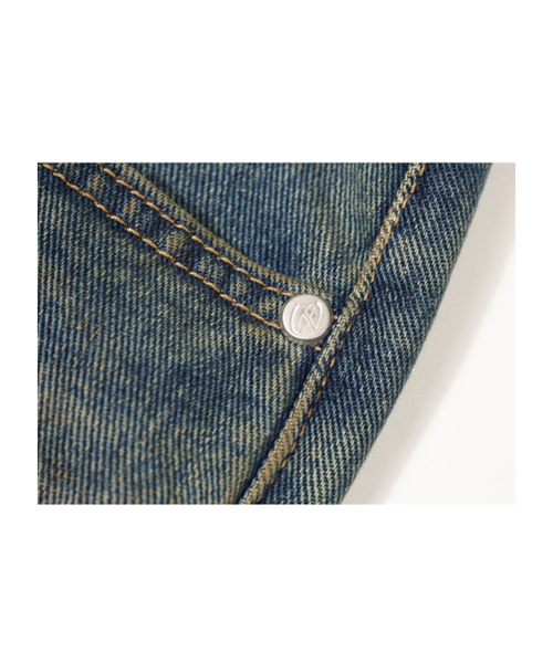 GUBIN(グビン)の「マックスワイドベルトデニムパンツ(デニムパンツ・レディース・その他・LARGE/SMALL/MEDIUM)」の7枚目の写真