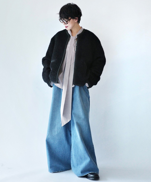 JOURNAL STANDARD LUXE(ジャーナルスタンダード ラックス)の「12OZデニム ライズパンツ(デニムパンツ・レディース・ブルー・SMALL/MEDIUM)」の17枚目の写真