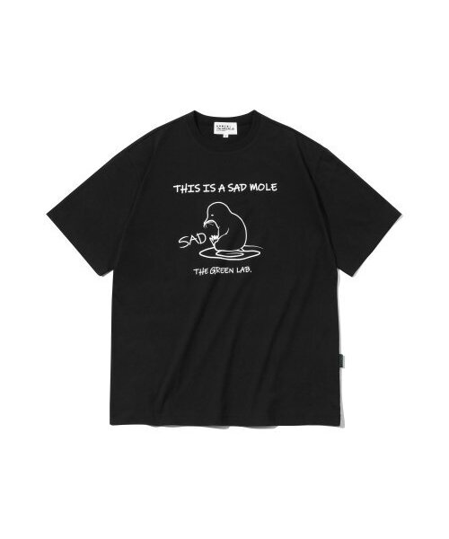 THE GREEN LAB（ザグリーンラボ）の「セッドモール 半袖Tシャツ [ブラック]（Tシャツ/カットソー・メンズ・その他・SMALL/MEDIUM/LARGE）」の2枚目の写真