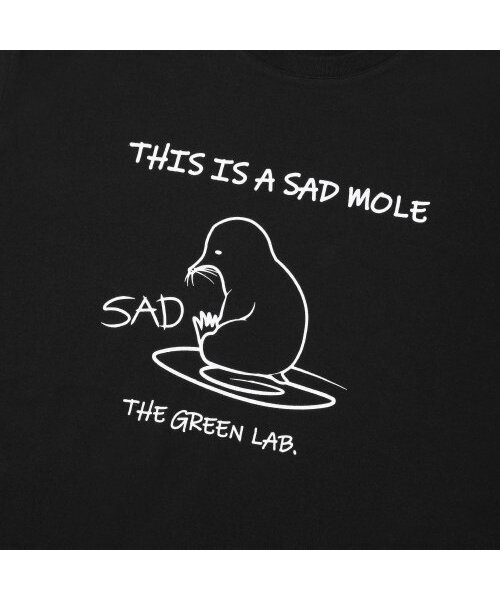 THE GREEN LAB（ザグリーンラボ）の「セッドモール 半袖Tシャツ [ブラック]（Tシャツ/カットソー・メンズ・その他・SMALL/MEDIUM/LARGE）」の5枚目の写真