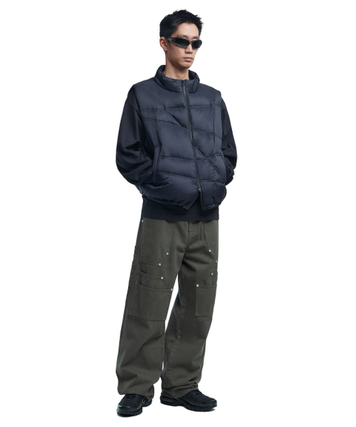 NOMANUAL(NOMANUAL)の「A.P WORK PANTS - CHARCOAL(デニムパンツ・レディース・その他・SMALL/MEDIUM/LARGE)」の3枚目の写真