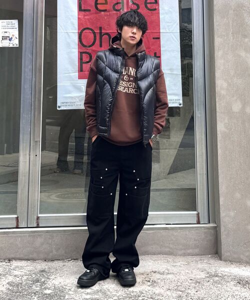 NOMANUAL(NOMANUAL)の「A.P WORK PANTS - CHARCOAL(デニムパンツ・レディース・その他・SMALL/MEDIUM/LARGE)」の14枚目の写真