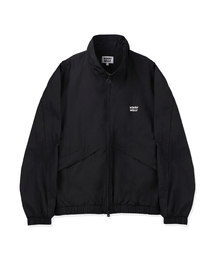 Wacky WiLLy（ワッキーウィリー）の「化繊ハイネックフルジップジャンパー ブラック（ナイロンジャケット）」