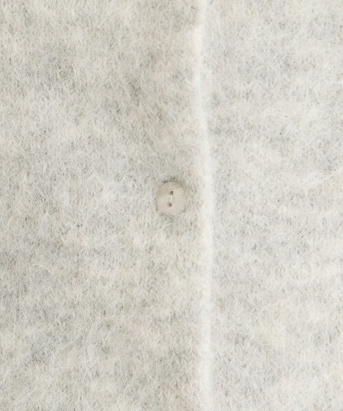 LAURA ASHLEY（ローラアシュレイ）の「【人気デザイン！アルパカ混／ビジュー付き】ニットカーディガン（カーディガン/ボレロ・レディース・サックスブルー/オフホワイト/ライトグレー/パープル/ネイビー・40/38）」の13枚目の写真